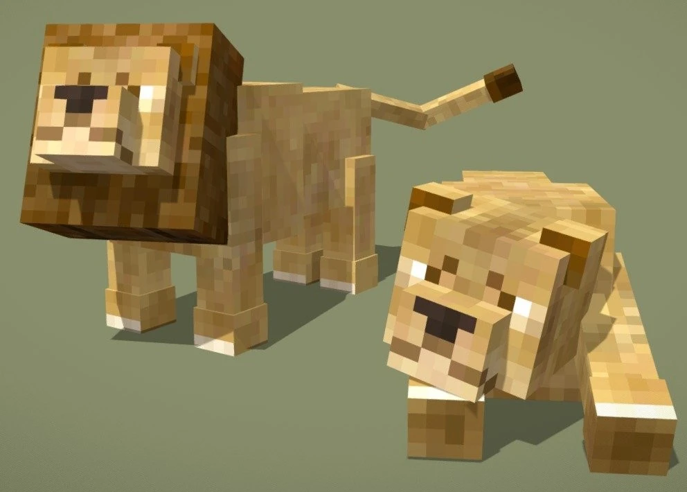 Lion Minecraft Mobs Wiki Fandom