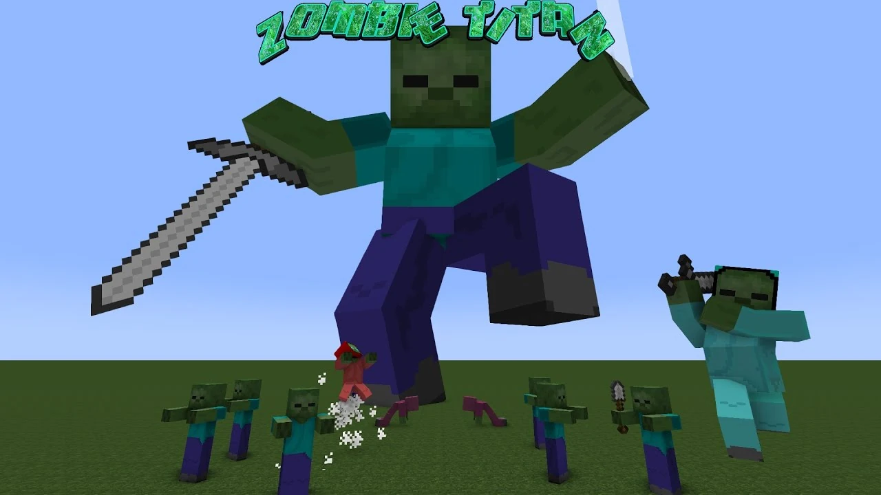 Zombie Titan Minecraft Mobs Wiki Fandom