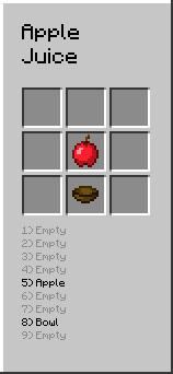 Free Minecraft Apple Juice Printable