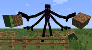 M. Enderman with 4 Hands and Holding Blocks