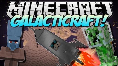 Minecraft GALACTICRAFT! (The Moon, Space Stations & More!) Mod Showcase 1.6.2