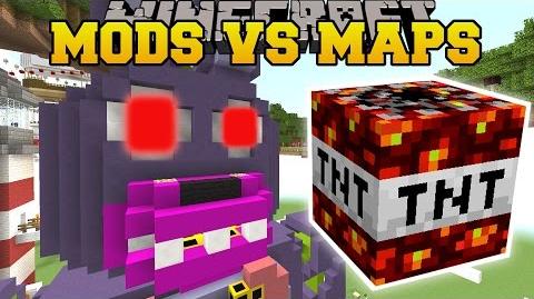 Minecraft- TOO MUCH TNT DESTROYS FIVE NIGHTS AT FREDDY'S!!!