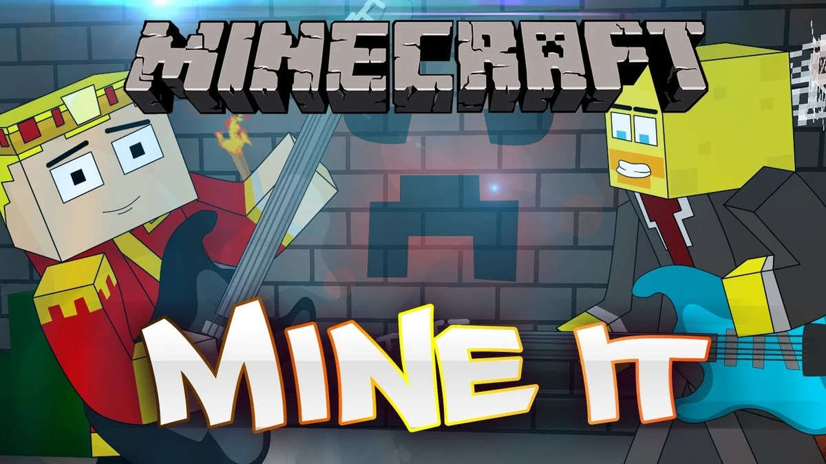 It is mine песня. Пародия на майнкрафт. mine it. parody minecraft games.