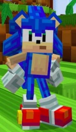 Sonic (1991)  Minecraft Skin