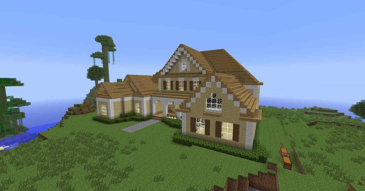 Minecraft  How to Build a Medieval Country House 