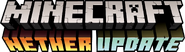 The original logo for the Nether Update.