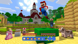 Minecraft with Super Mario Mash-up, Mojang, Nintendo Switch