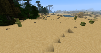 Aavikon ja viidakon raja LB Photo 
Realism -tekstuuripaketissa.