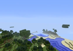 Maailma generoituu normaalilla näköetäisyydellä