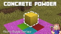 Concrete Powder Minecraft Wiki Fandom It refers to building blocks. concrete powder minecraft wiki fandom