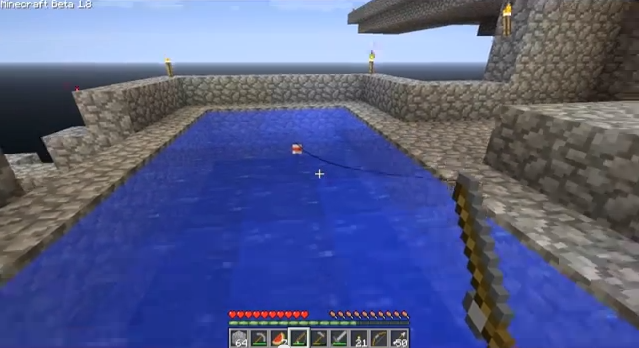 Using a Fishing Rod to Teleport from ANYWHERE (Minecraft 1.16.5