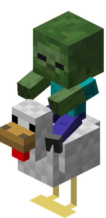 minecraft creeper jockey