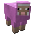 Magenta lammas (Värjätty)