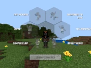 A player doing the "Diamonds to You!" emote.