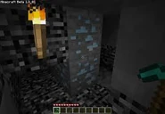 Diamond ore as viewed when mining.