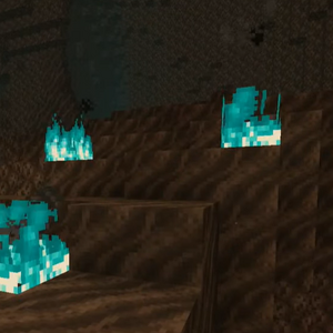 Soul Sand Valley Minecraft Wiki Fandom It is a large ghostly cavern with nether fossils and different blocks, mainly including soul sand and soul soil. soul sand valley minecraft wiki fandom