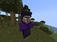 The reverted 1.14 witch texture.