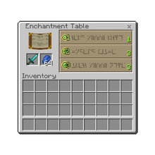 Enchantment Table Minecraft Wiki Fandom