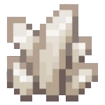 A Nether Quartz item.