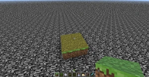 1. Etsi tai rakenna 2 x 2 levyinen ruoho- tai multatasanne.