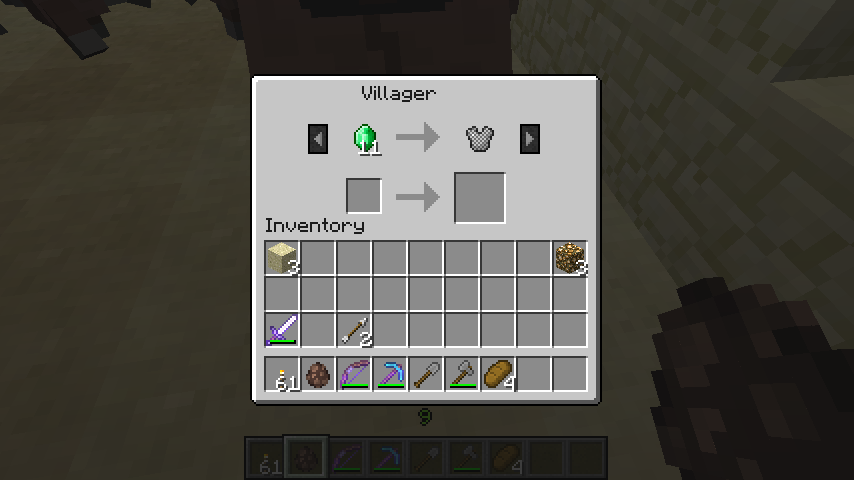 minecraft chestplate recipe