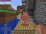 Pigman in Minecraft PE!