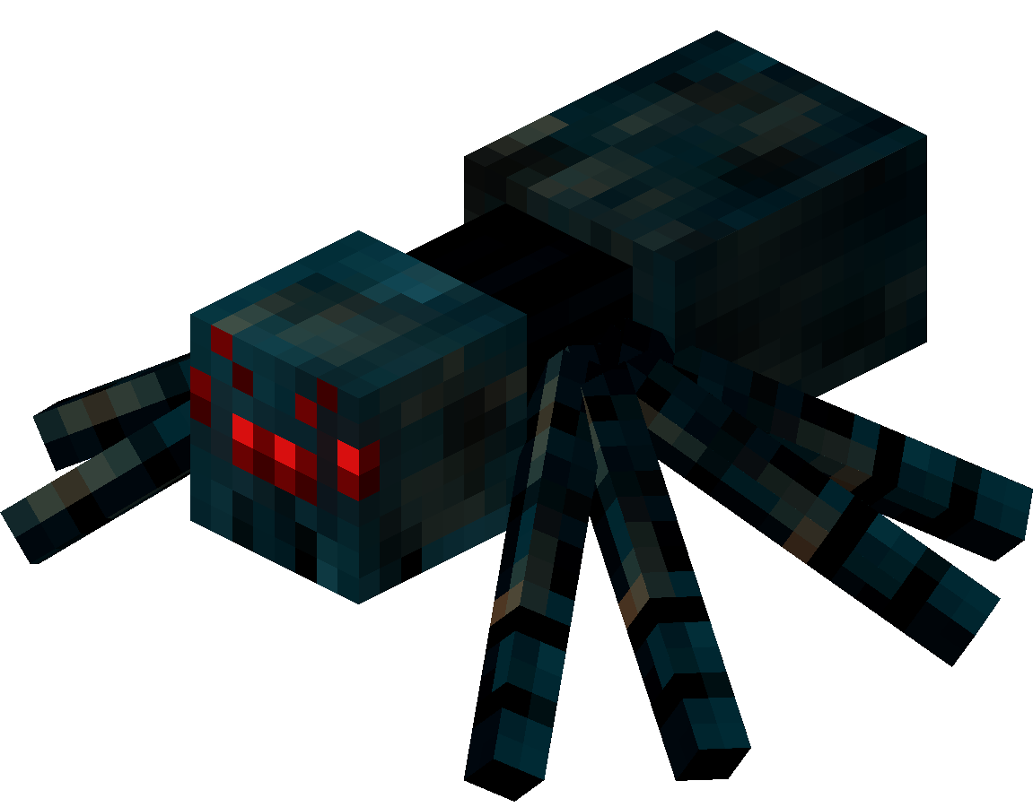 minecraft cave spider wallpaper