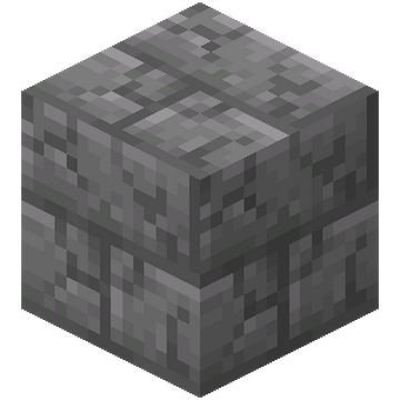 Crispy on X: Cobblestone, Stone Bricks, Cracked Stone Bricks, and