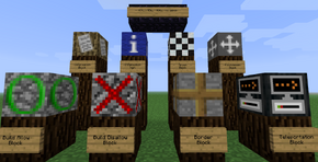 A variety of useful custom blocks.