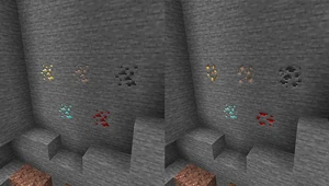 1.17 Ore textures changes