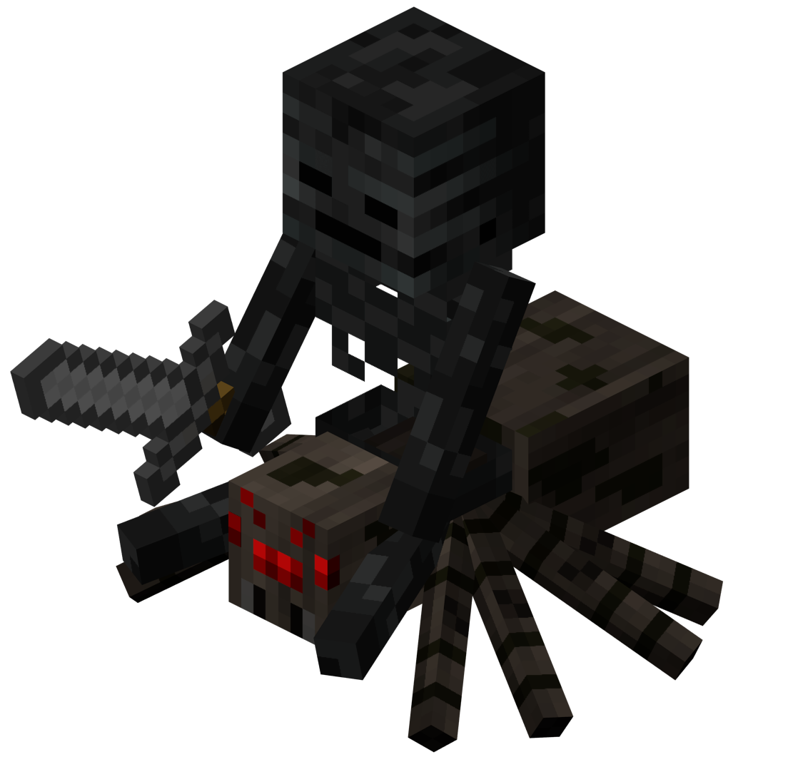 wither skeleton jockey minecraft