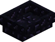 An obsidian boat.
