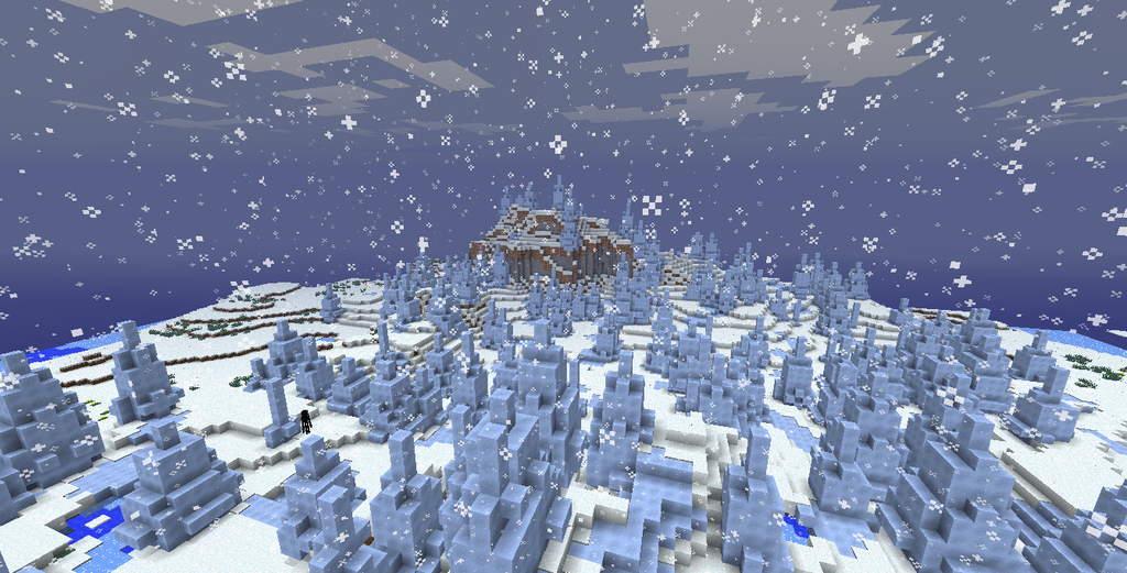 Minecraft 1.7 Snapshot: Sky World, New Biomes, Ice Spikes, Mega