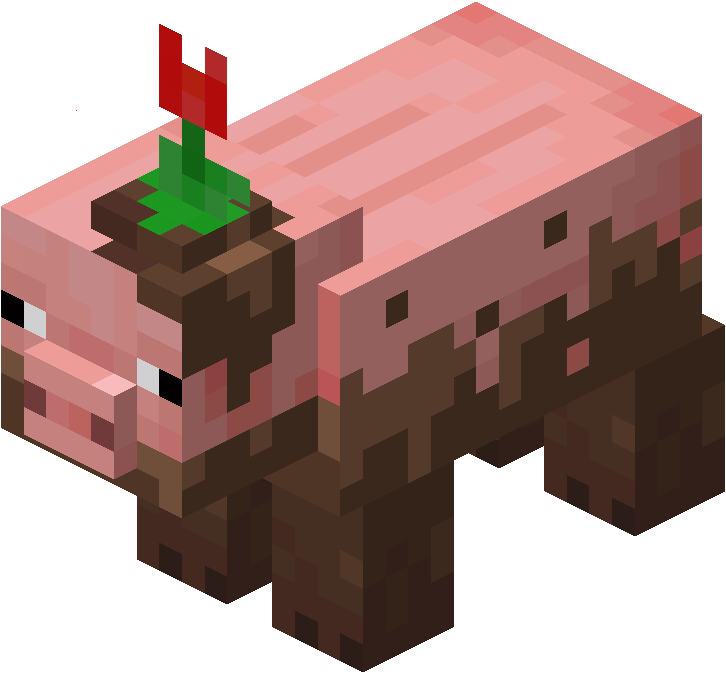 Muddy Pig | Minecraft Wiki | Fandom.