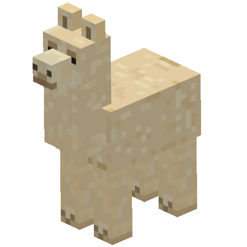 minecraft spitting llama toy