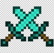 2 Diamond swords