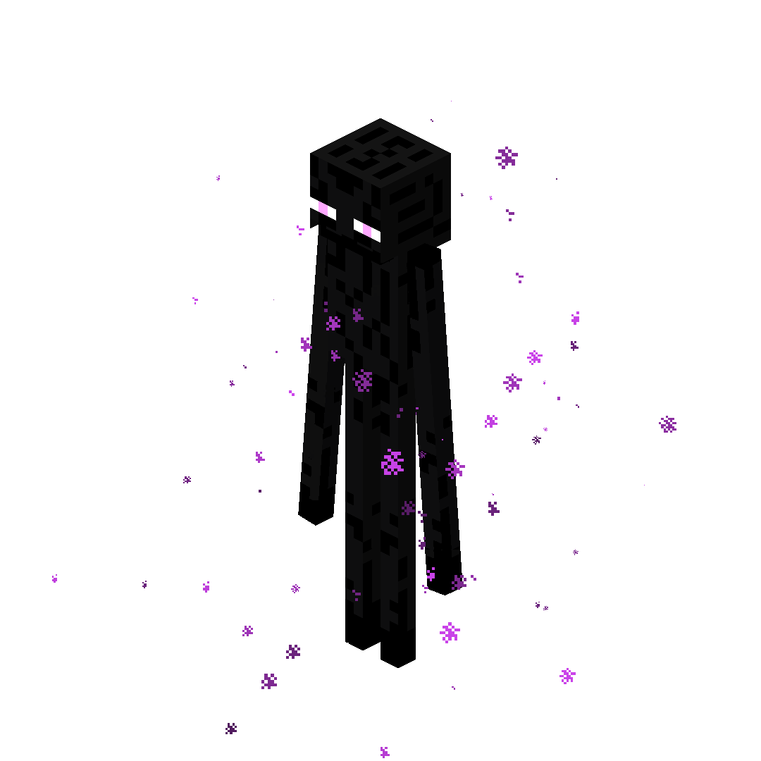 I swapped the colors of the Enderman and Creeper : r/Minecraft