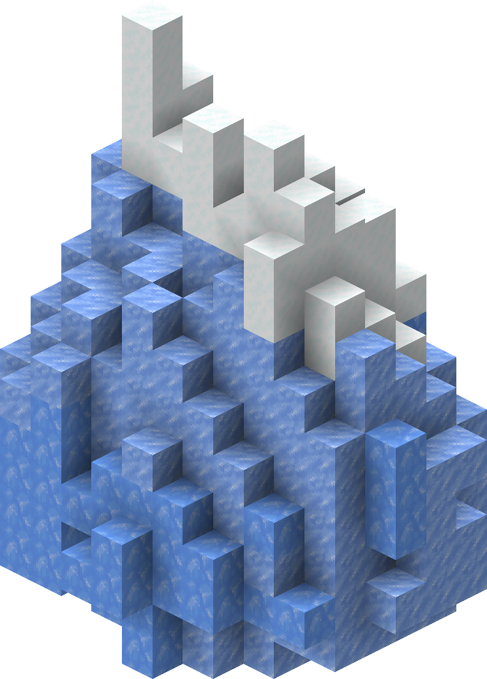 Minecraft iceberg,iceberg minecraft wiki fandom