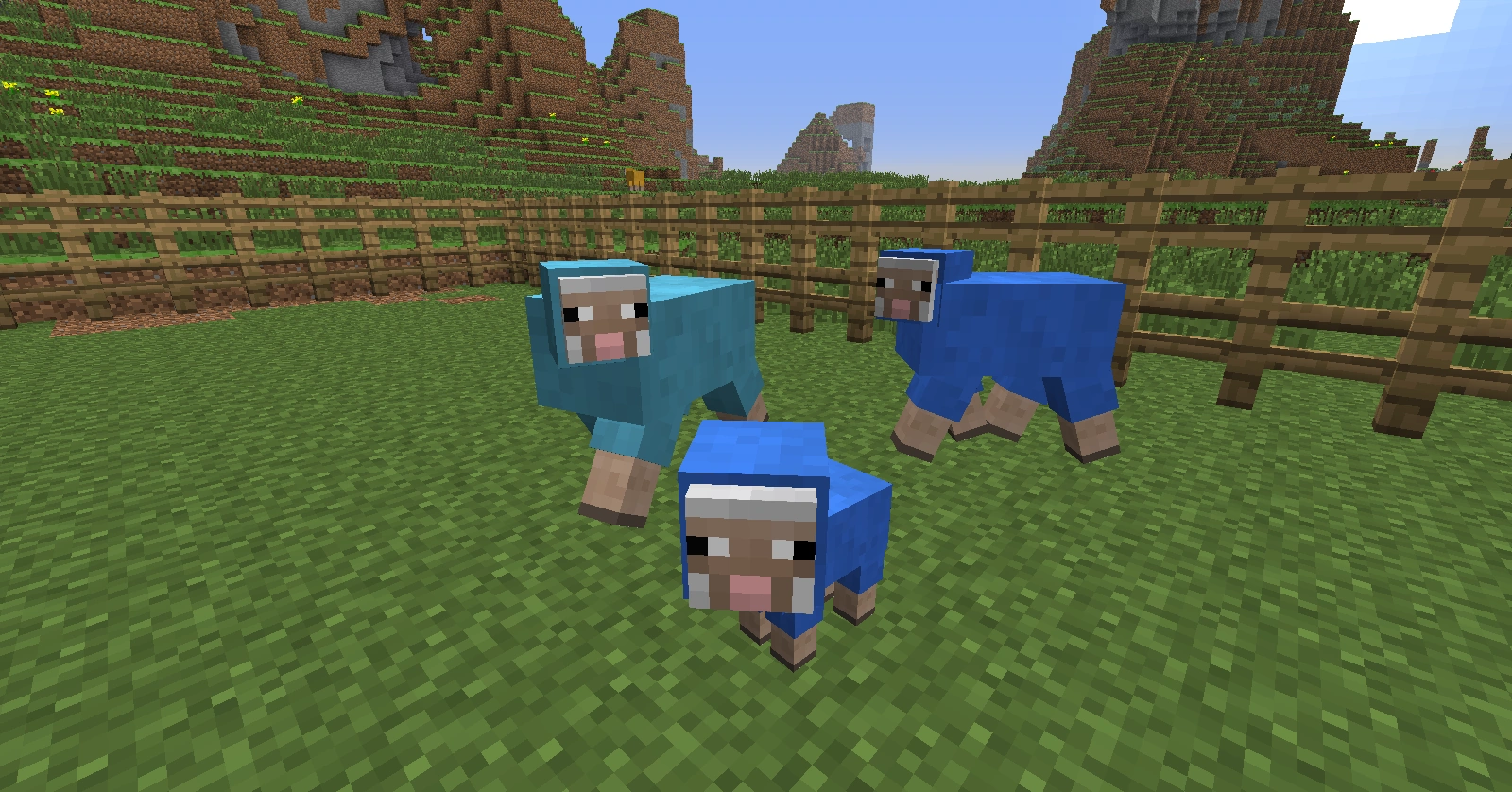 minecraft sheep colors