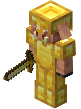 Full Gold Armor With Sword