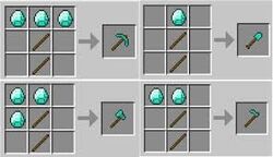 minecraft crafting guide tools