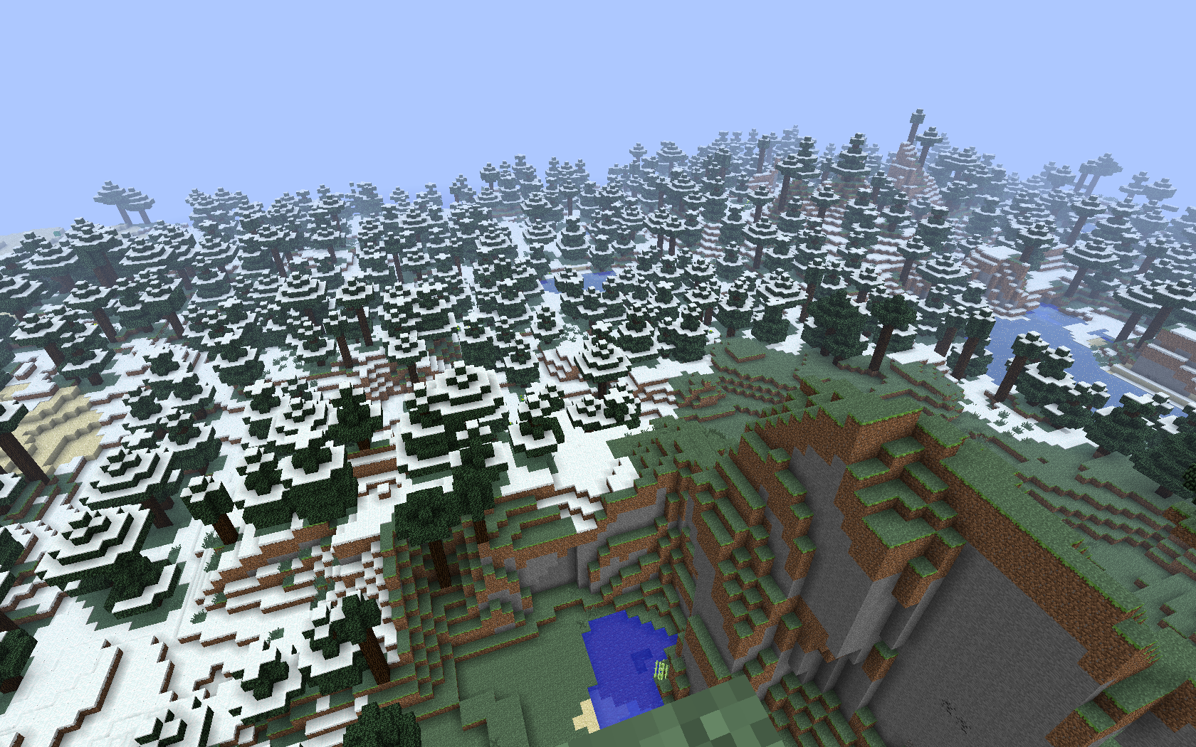 Snowy Old Growth Taigas : r/minecraftsuggestions