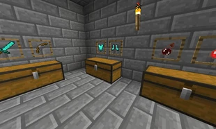 Frames.png (105 KB) An image leaked by Mojang possibly to show chests with materials for Adventure Mode.