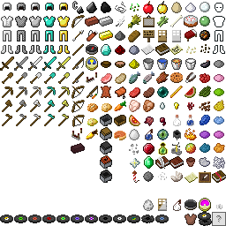 Lista items en minecraft