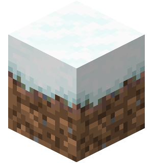 minecraft snow block