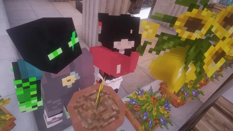 Daisy thường qua tiệm hoa phụ bán giúp Vivian vào mỗi buổi tối