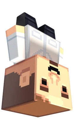 Avatar oficial de Adams de 2016 a presente na Mojang .