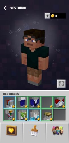 Personalizar personagem