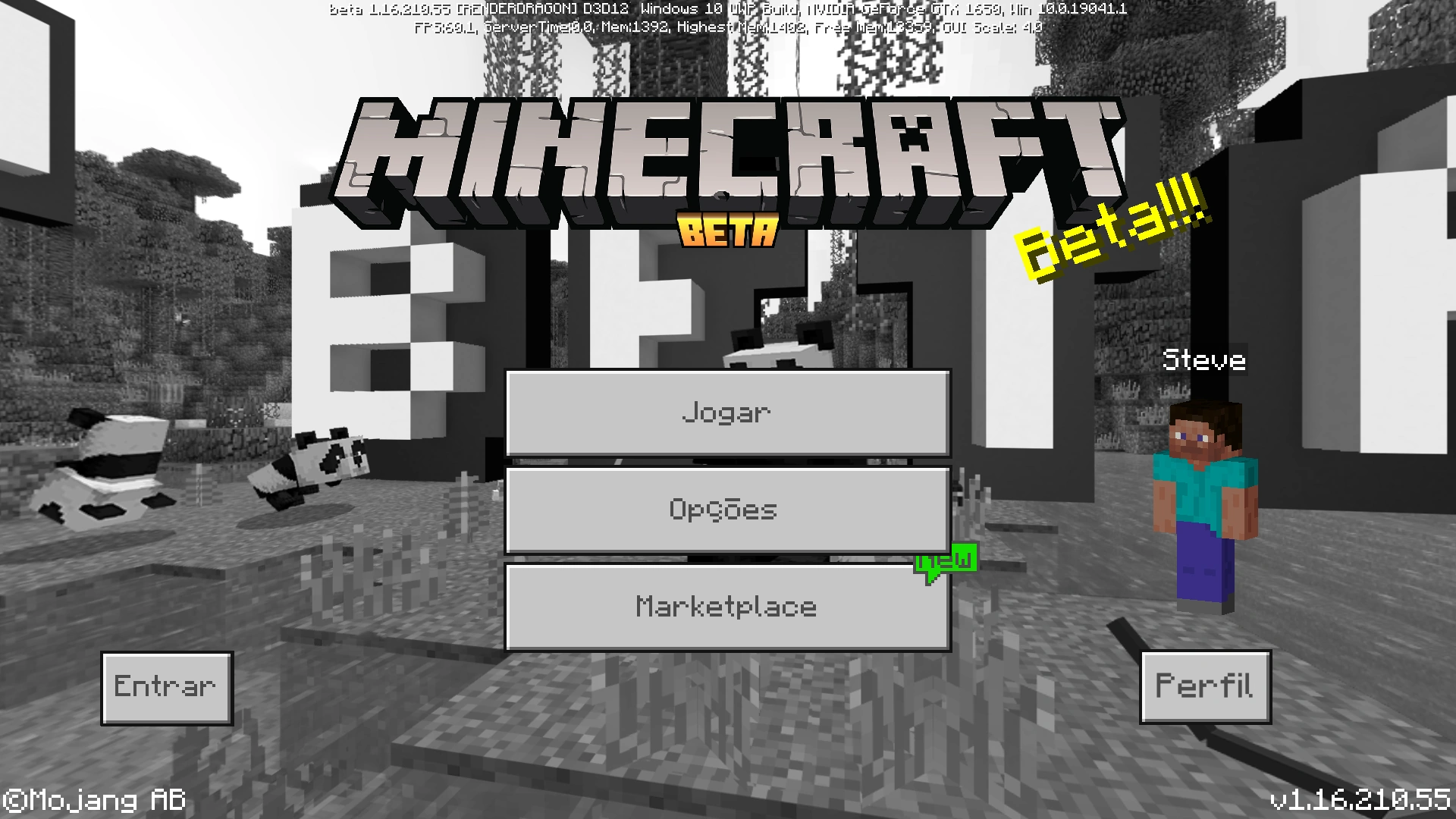 COMO JOGAR MINECRAFT 1.2 BETA 1 NO WINDOWS 10 