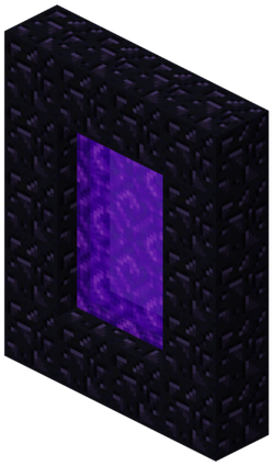 Portal Do Nether Minecraft Wiki Oficial